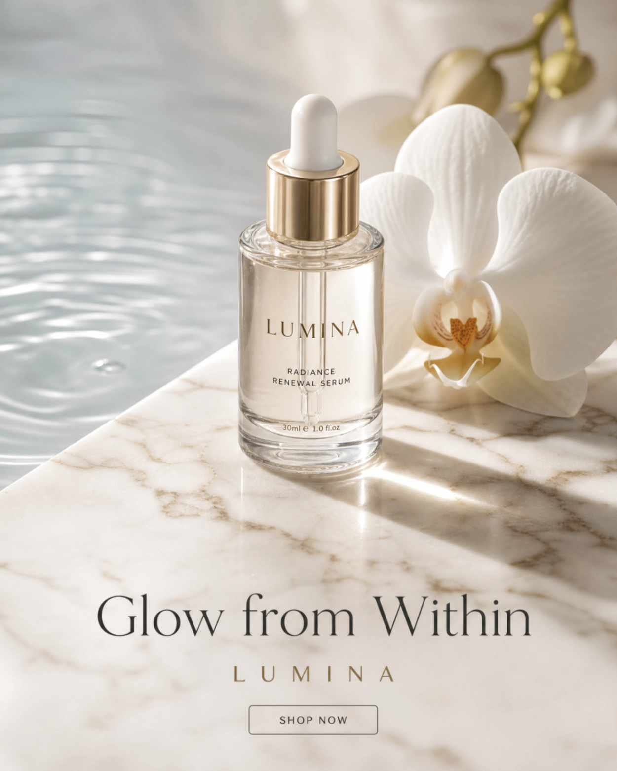 Beauty skincare campaign