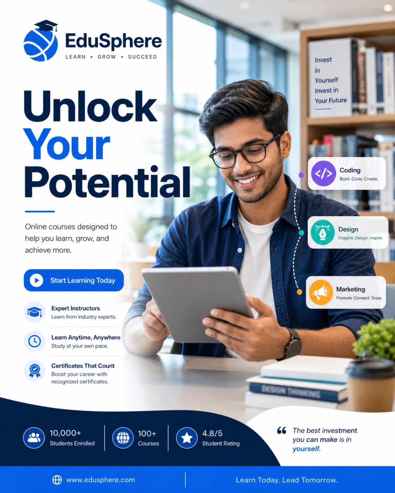 Online learning campaign